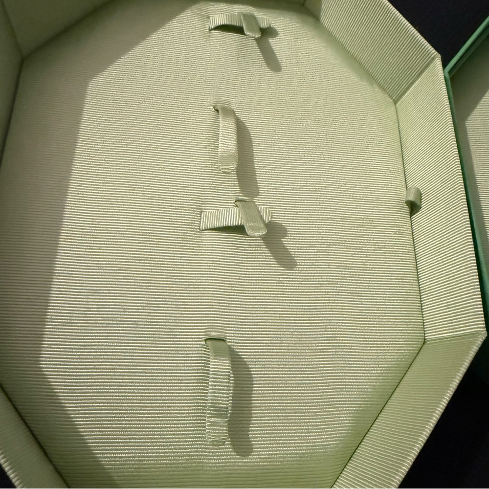 Swarovski Green Octagonal Boxes - Picture 5 of 9